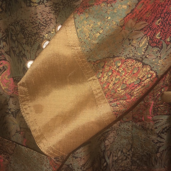 Nice silk Vintage Jacket Size 12 - Picture 4 of 8